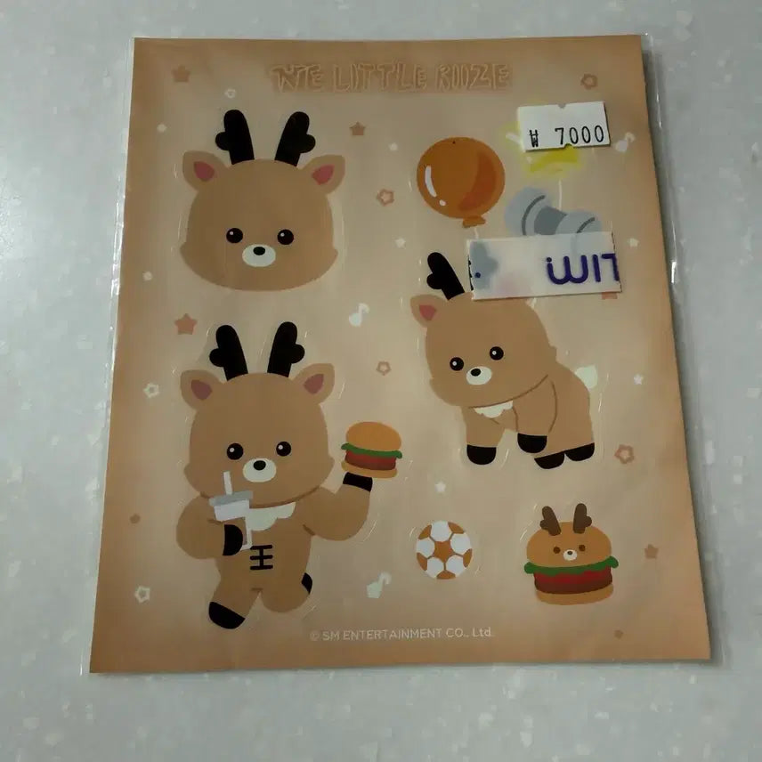 [BUNJANG] RIIZE Little RIIZE Sungchan Worakbomb Sealed Sticker / 라이즈 리틀라이즈 팝업스토어 성찬 우락밤 미개봉 스티커 riize sungchan