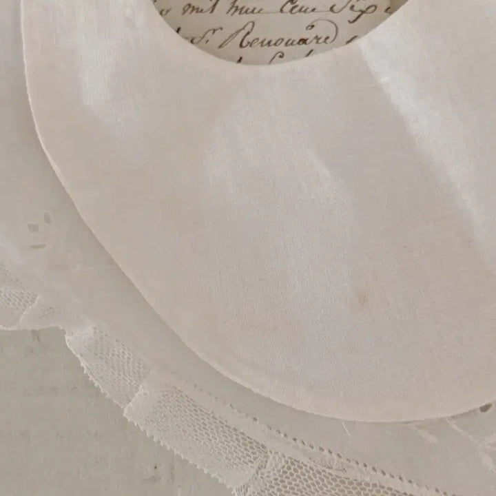 [BUNJANG] French Antique Lace Baby Bib / 프랑스엔틱레이스 턱받이
