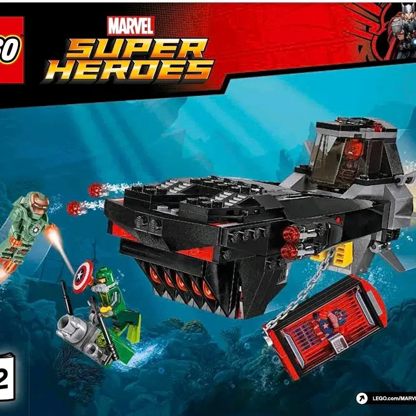 [BUNJANG] LEGO 76048 Marvel Iron Skull Submarine / 레고76048 마블 아이언 스컬 잠수함 76048
