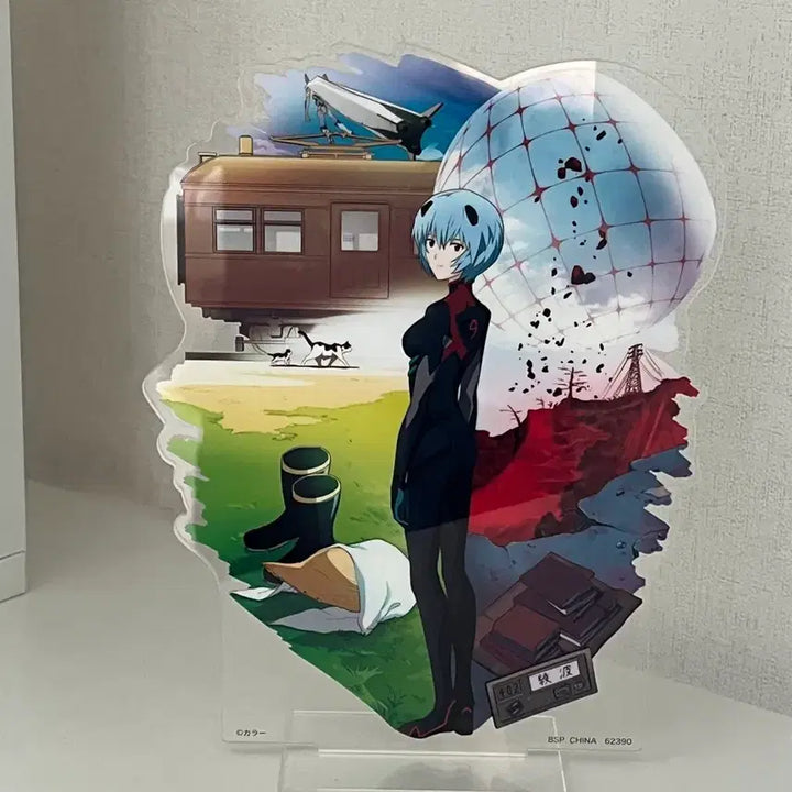 [BUNJANG] Evangelion Ayanami Rei Acrylic Stand / 에반게리온 아야나미 레이 아크릴