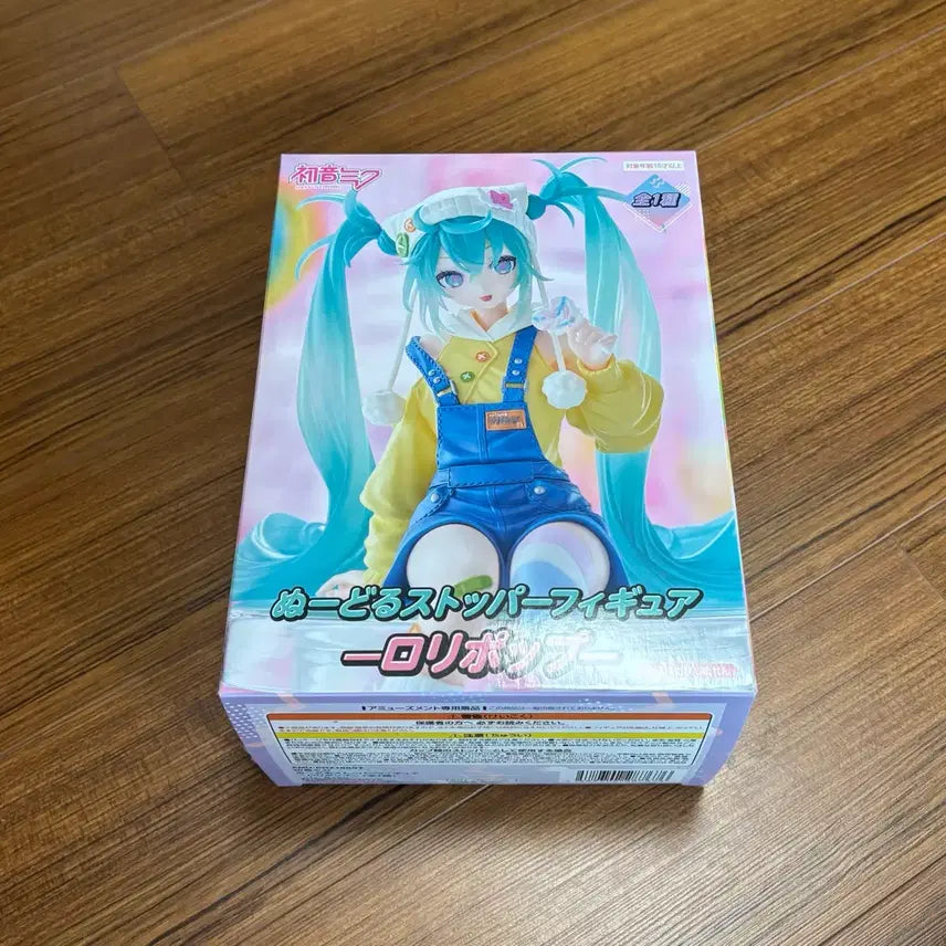 [BUNJANG] FURYU Hatsune Miku Flower Lollipop Noodle Stopper Figure / 후류 하츠네 미쿠 플라워 롤리팝 누들스토퍼 미소녀 피규어