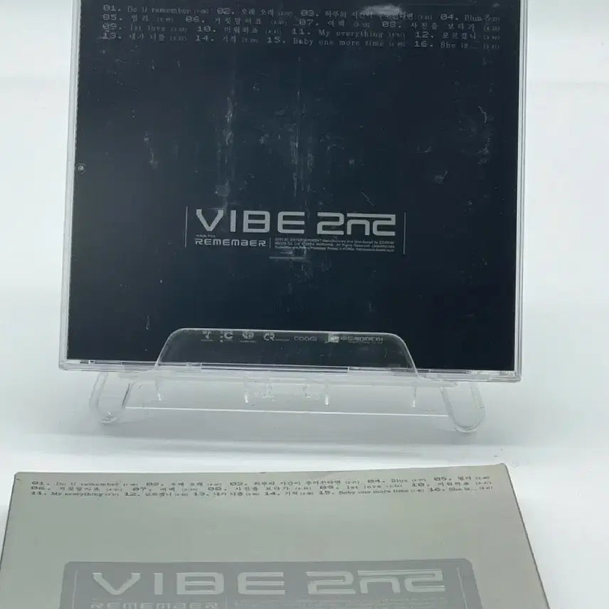 [BUNJANG] VIBE 2nd Album - Remember (Sealed CD) / [CD] 바이브 2집 - Remember