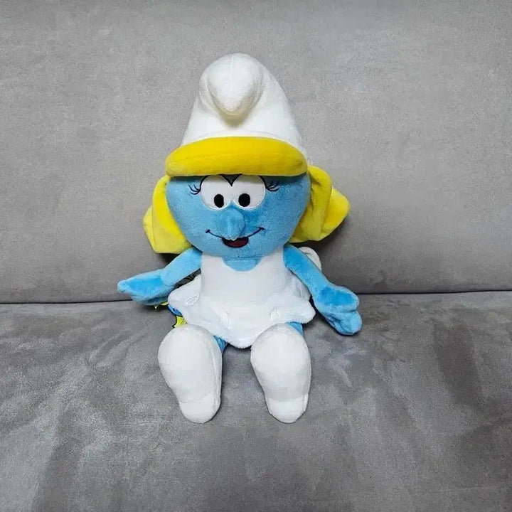 [BUNJANG] Smurfette Medium Plush Toy (28cm) / 스머프 스머페트 28cm 중형 인형
