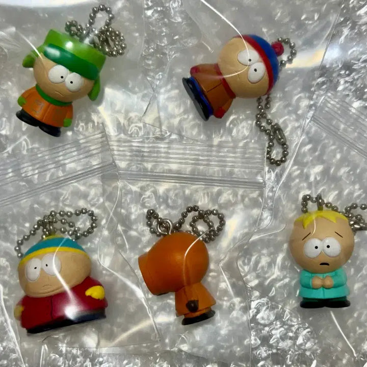 [BUNJANG] South Park Figure Mascot Gacha Keychain Bundle Set / 사우스파크 피규어 마스코트 가챠 키링 일괄