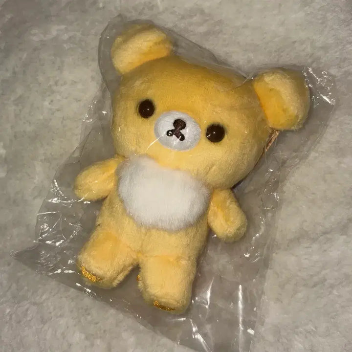 [BUNJANG] San-X Rilakkuma 10th Anniversary Chairoikoguma 5-Color Yellow Doll / 산엑스 리락쿠마 한정 차이로이코구마 10주년 5color 노란 노랑 인형 꿀코구마 치즈코구마