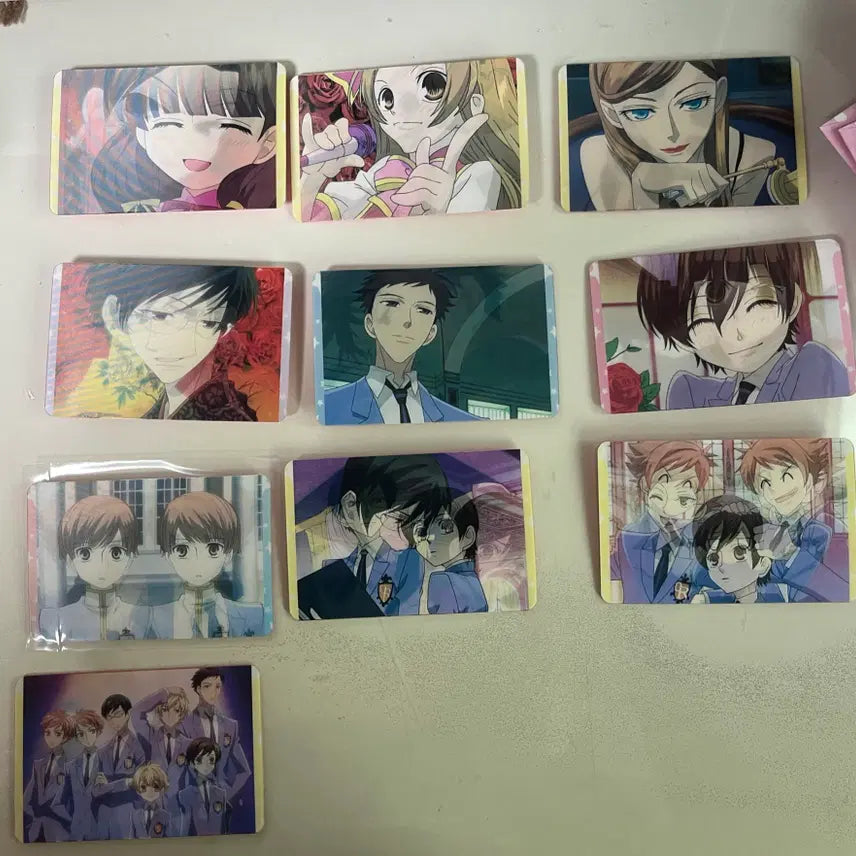 [BUNJANG] Ouran High School Host Club Lenticular Card Bundle Set / 오란고교 사교클럽 렌티큘러 카드 일괄