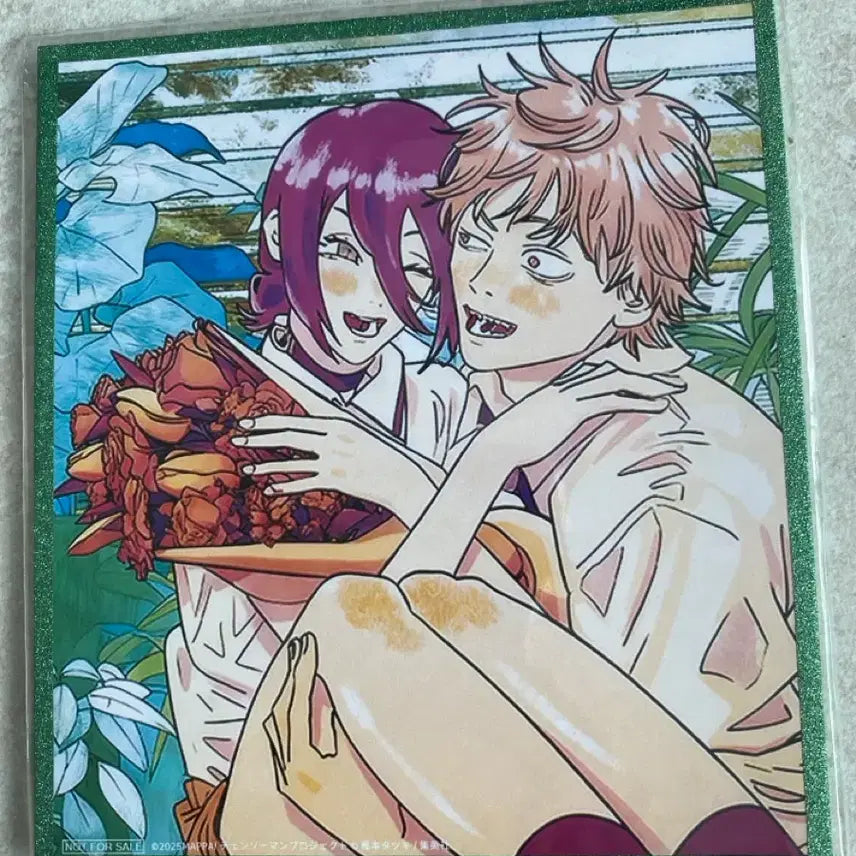 [BUNJANG] Chainsaw Man Denji &amp; Power Illustration Poster / 체인소맨 덴지 파워 일러스트