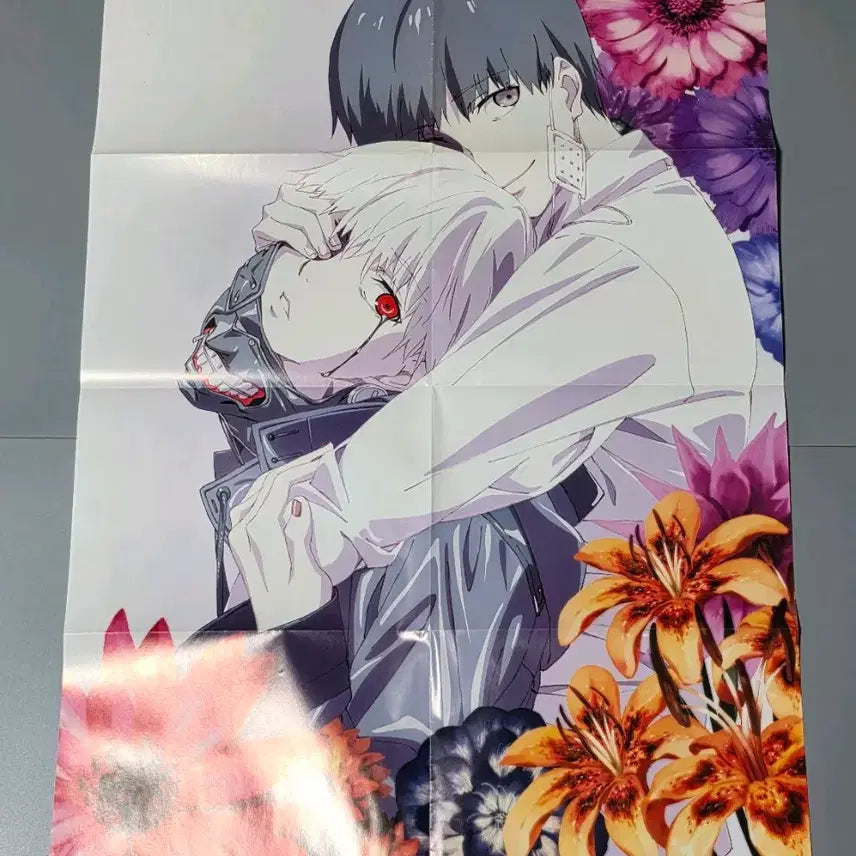 [BUNJANG] Tokyo Ghoul Ken Kaneki Spoon Magazine Supplement Poster / [포스터/굿즈] 도쿄구울 카네키 켄 spoon 스푼 잡지 부록