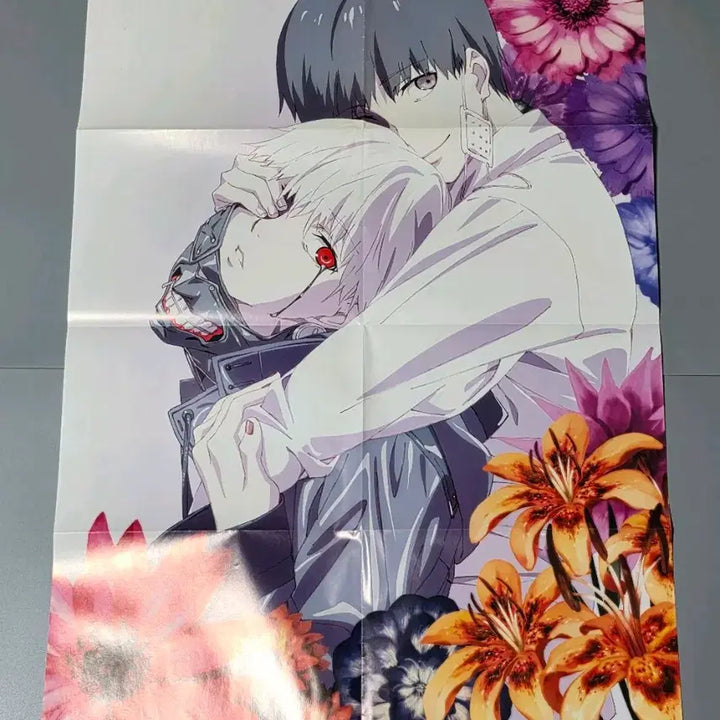 [BUNJANG] Tokyo Ghoul Ken Kaneki Spoon Magazine Supplement Poster / [포스터/굿즈] 도쿄구울 카네키 켄 spoon 스푼 잡지 부록