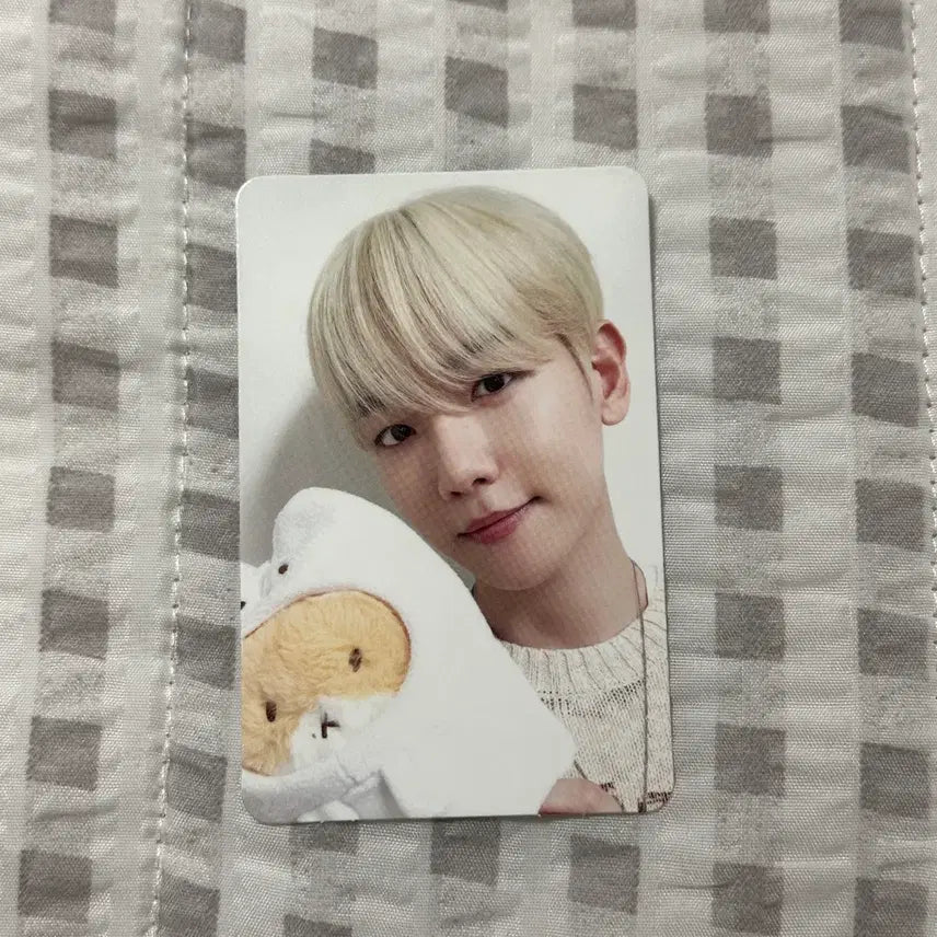 [BUNJANG] Baekhyun Ghost Plush + Photocard / 백현 유령터래기+포카