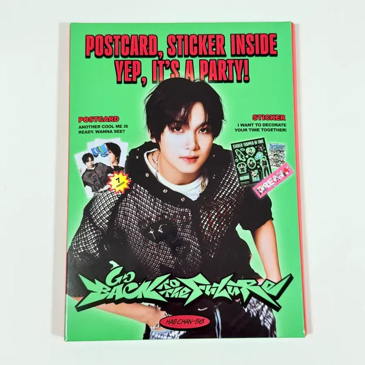 [BUNJANG] NCT DREAM Haechan Back to the Future Photocard / NCT 엔시티드림 해찬 postcard 백투더퓨처