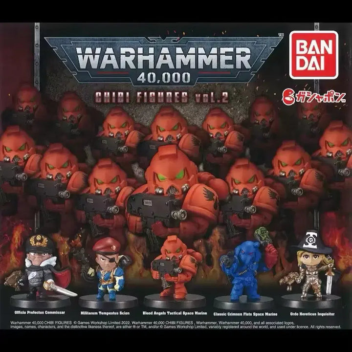 [BUNJANG] Bandai Warhammer 40K Chibi Figure SD Series 1 &amp; 2 Set / 반다이 워해머 40K 치비피규어 SD 1탄 / 2탄 10종 미개봉 새제품