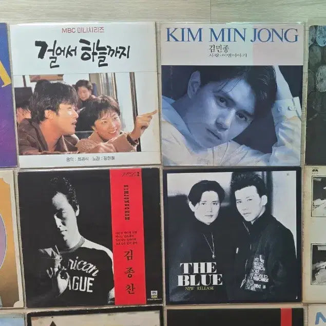 [BUNJANG] Korean Music Records 16-Piece Bundle Set / 가요 lp 16장