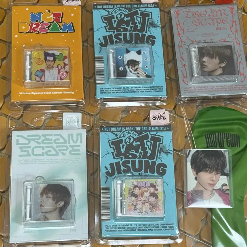 [BUNJANG] NCT Dream Jisung Smoothie Album Photocard Bundle Set / 엔시티드림 지성 스미니 앨포 일괄 판매 양도 (캔디 ISTJ 스무디 웬암윗유 츄잉껌 smtown 풍선 개봉앨범)