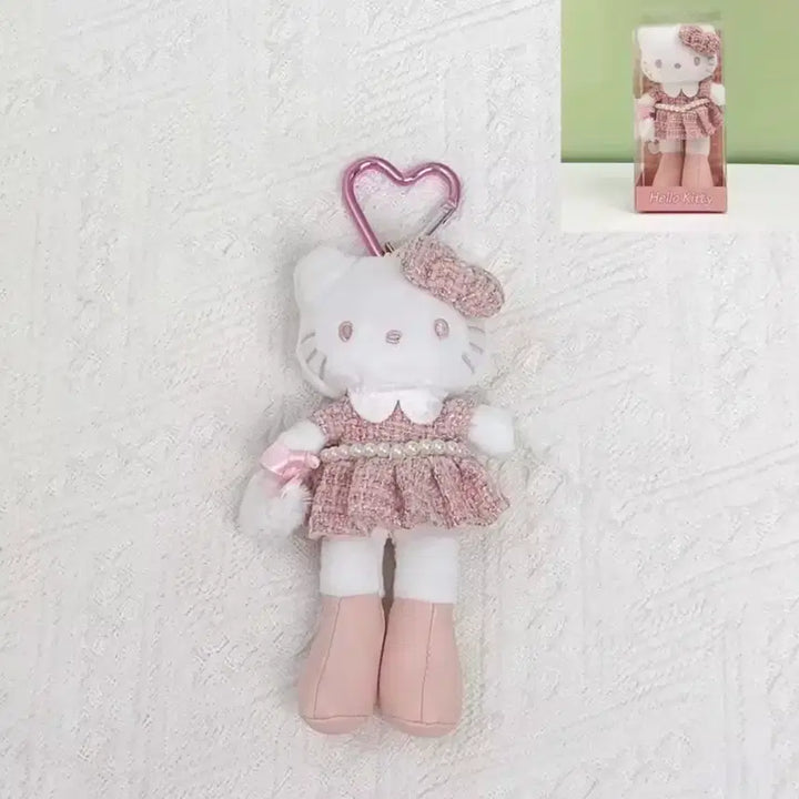 [BUNJANG] Sanrio Hello Kitty Long Leg Plush Keychain / 산리오 헬로키티 롱다리 인형 키링 새제품