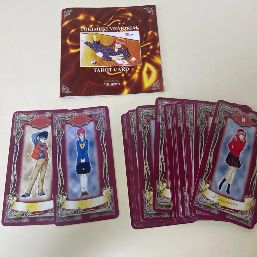 [BUNJANG] Tokimeki Memorial Tarot Card Set / 도키메키 메모리얼 타로카드
