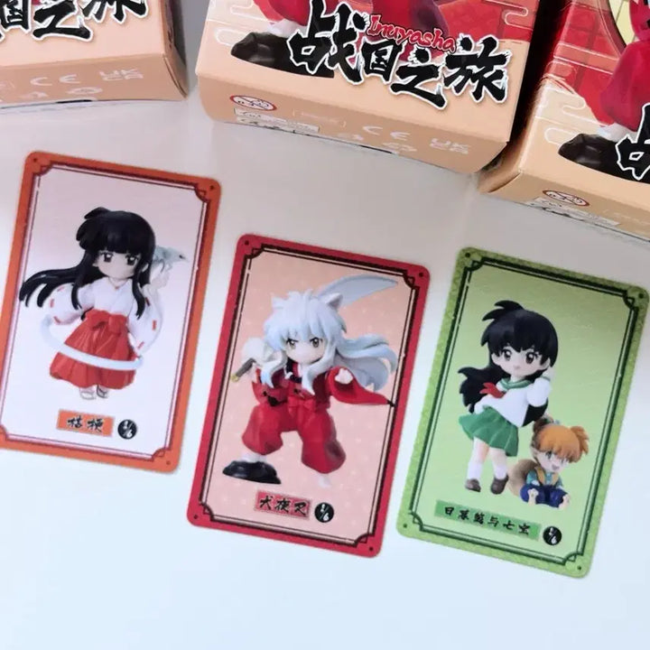 [BUNJANG] Inuyasha Pop Mart National Period Figures - Inuyasha, Kagome, Kikyo / 이누야샤 팝마트 전국시대 피규어 - 이누야샤 + 카고메 (가영이) + 키쿄우 (금강)
