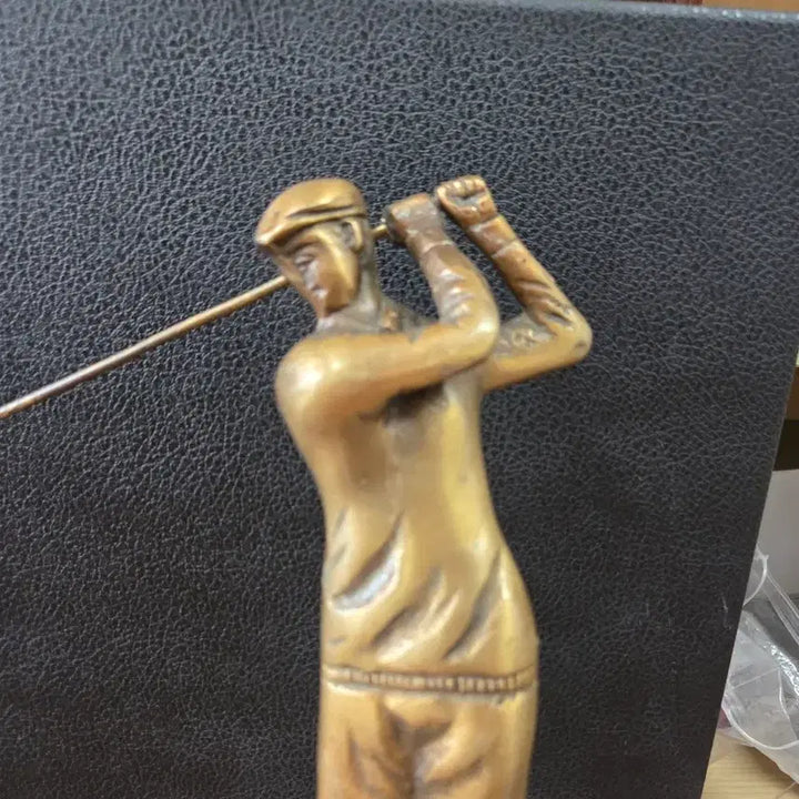 [BUNJANG] Bronze Golf Player Statue / 골프 선수 동브론즈상