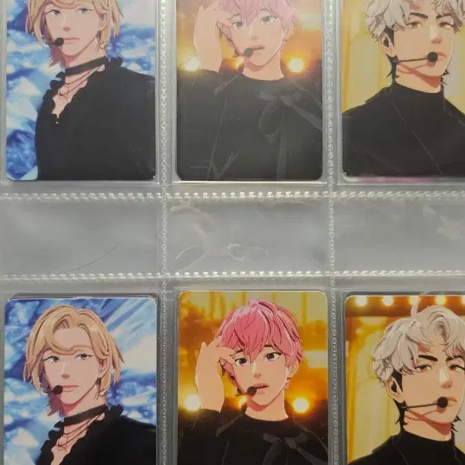 [BUNJANG] PLAVE Black Photocard Set (5 pieces) / 플레이브 블랙포카 5장 1세트 구성 2