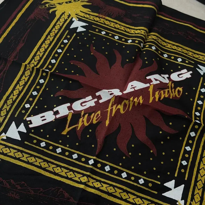 [BUNJANG] BIGBANG Coachella Bandana (Sealed) / 코첼라 빅뱅 반다나
