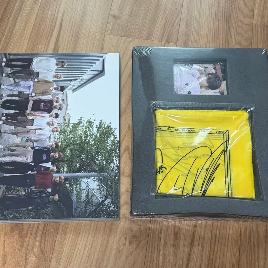 [BUNJANG] SEVENTEEN DK 2021 Dicon Scarf, Clear Holder, Photocard Set Bundle / 세븐틴 디아이콘 2018 단체 2021 도겸 미개봉