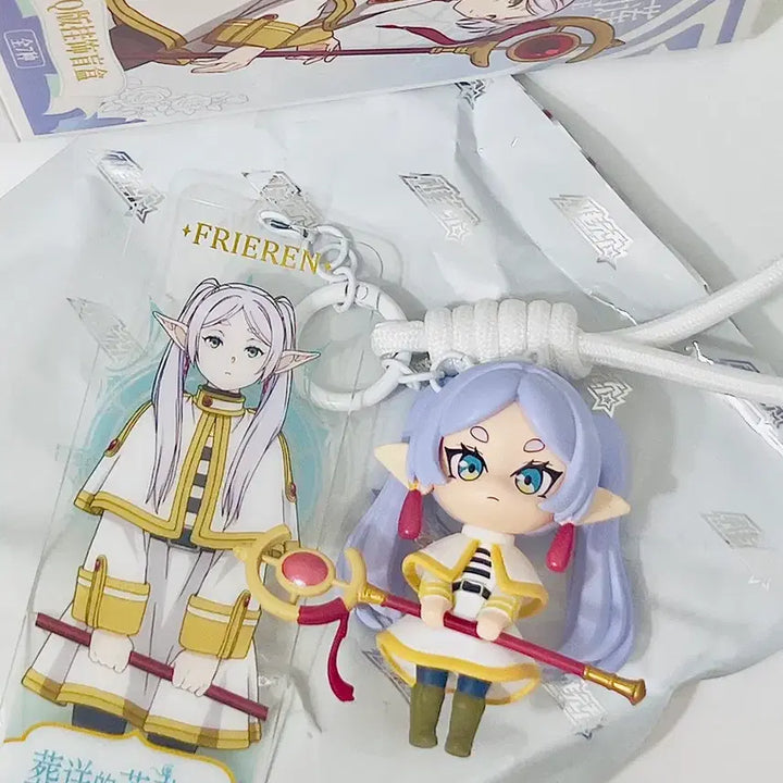 [BUNJANG] Frieren Q Ver. Figure Keyring (Unsealed) / 프리렌 Q버젼 피규어 키링 단순개봉