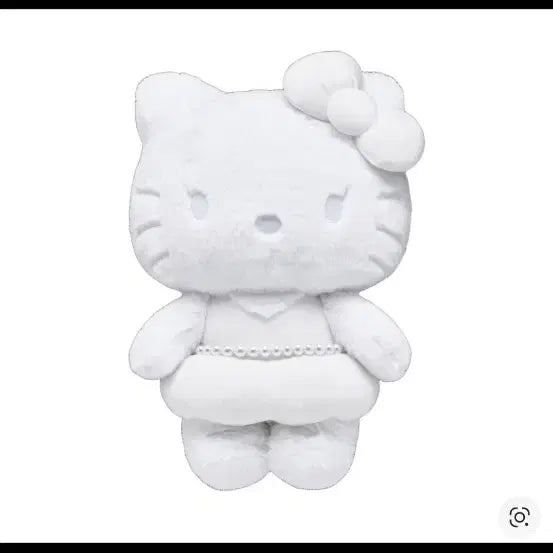 [BUNJANG] Hello Kitty x Jisoo Collaboration Doll White (40cm) - Sealed / 헬로키티 X 지수 콜라보 인형 화이트 미개봉