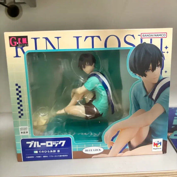 [BUNJANG] Blue Lock Rin Itoshi GEM Tenohira Figure / 블루록 이토시 린 피규어 GEM 테노하라