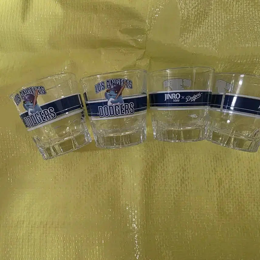 [BUNJANG] Jinro Los Angeles Dodgers Glass / 진로 La다저스 잔 (새상품)