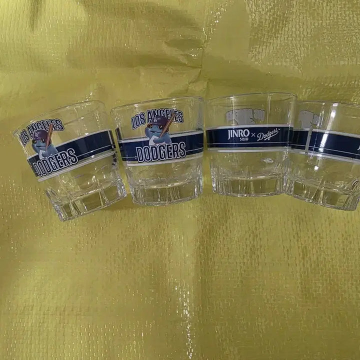 [BUNJANG] Jinro Los Angeles Dodgers Glass / 진로 La다저스 잔 (새상품)