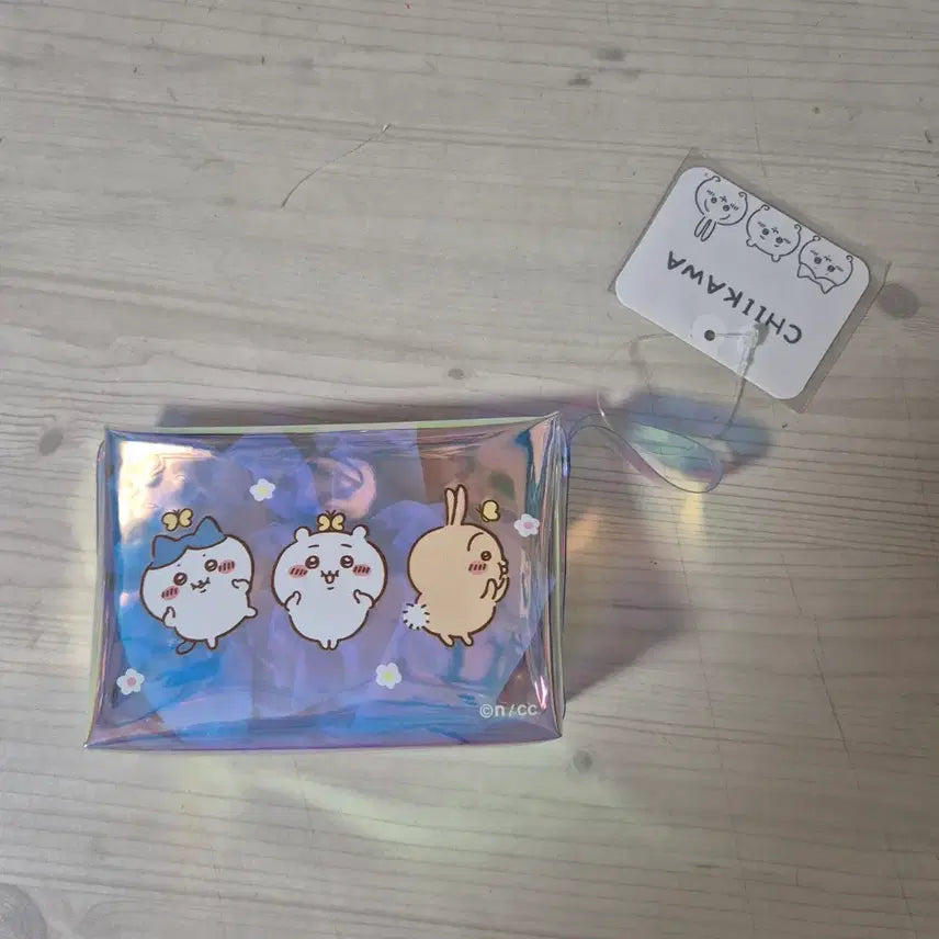 [BUNJANG] Chiikawa Hologram Pouch / 치이카와 홀로그램 파우치