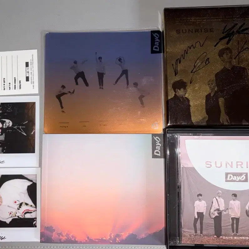 [BUNJANG] Day6 Sunrise Album Signed / 데이식스 Day6 선라이즈 **비매** **친필싸인** 앨범
