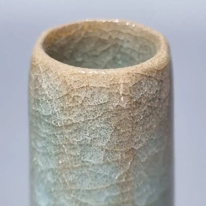[BUNJANG] Celadon Porcelain Vase with Crackle Glaze / 여요청자 취청유 과릉 장경병. 높이 19.2