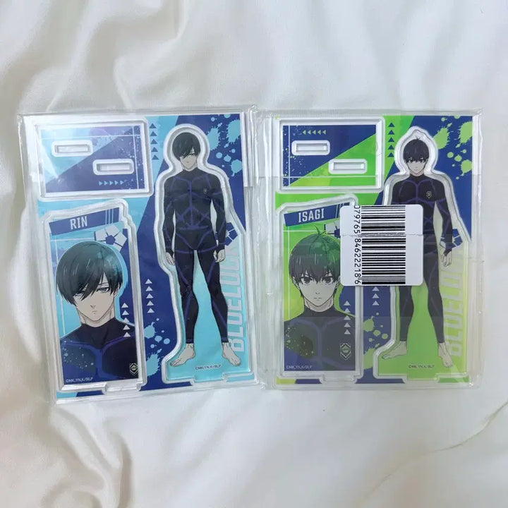 [BUNJANG] Blue Lock Yoichi Isagi &amp; Rin Itoshi Acrylic Stand / 블루록 아크릴 스탠드 이사기 요이치 이토시 린