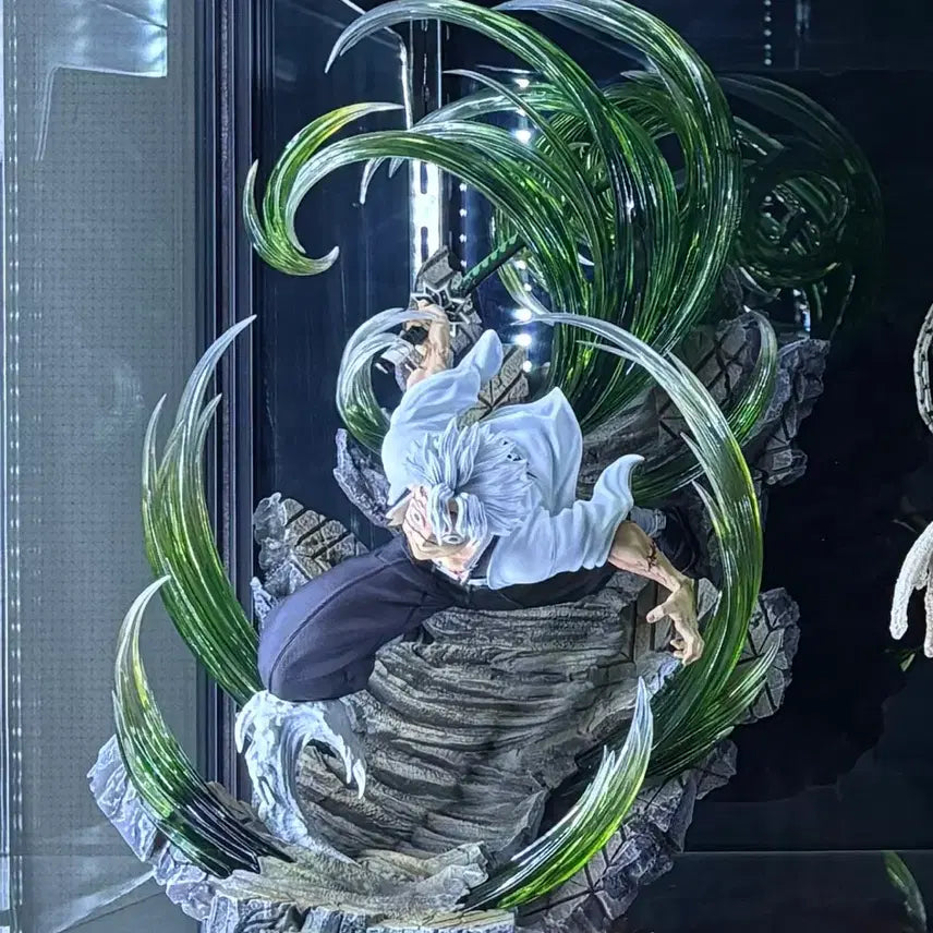 [BUNJANG] Uking Sanemi Shinazugawa Kimetsu no Yaiba Resin Figure / Uking 사네미 귀멸의칼날 레진 피규어 유킹 무한성