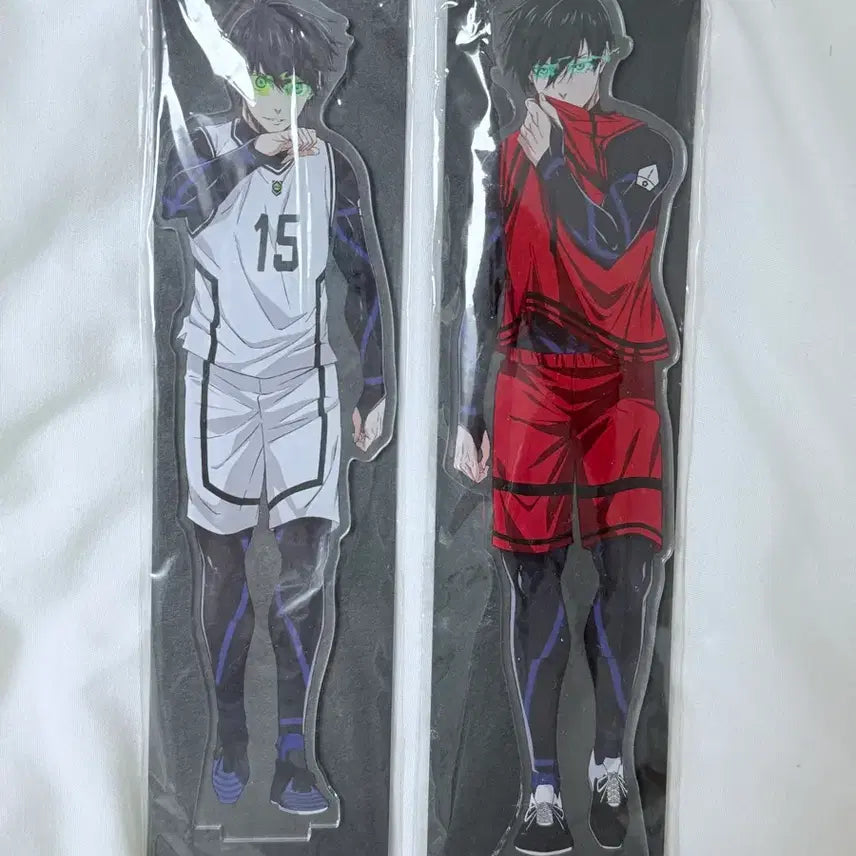 [BUNJANG] Blue Lock Yoichi Isagi &amp; Rin Itoshi Acrylic Stand / 블루록 아크릴 스탠드 이사기 요이치 이토시 린