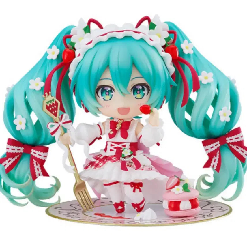 [BUNJANG] Good Smile Company Nendoroid Hatsune Miku 15th Anniversary Strawberry Miku / 하츠네미쿠 넨도로이드 15th 딸기 미쿠