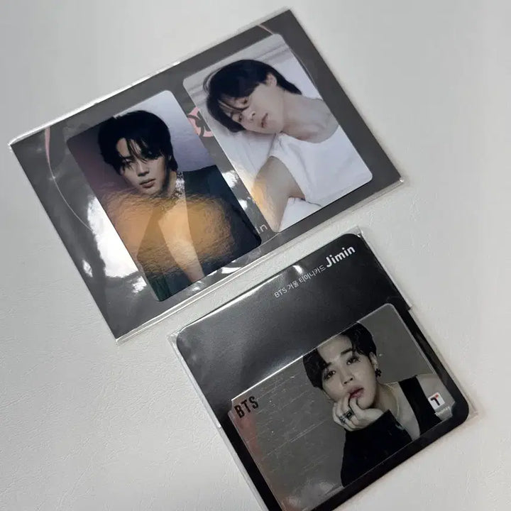 [BUNJANG] BTS Jimin FACE Japan FC POB Photocard + T-Money Card / 방탄 jimin 지민 face 일본fc 특전 포카+티머니