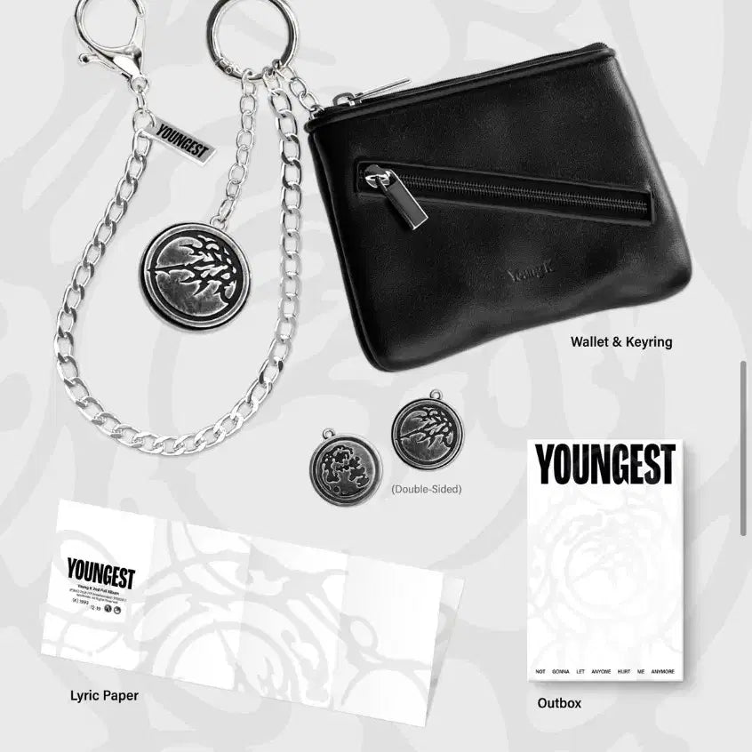 [BUNJANG] DAY6 Young K Album Wallet Full Set (Excluding Photocard) / 데이식스 영케이 앨범 포카 제외 지갑 풀구성