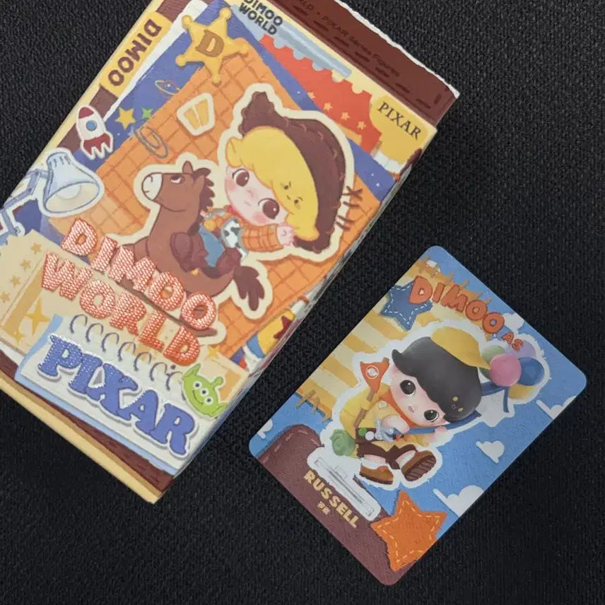 [BUNJANG] Pop Mart DIMOO World x Pixar Series Russell UP Figure / [당일발송] 팝마트 디무 월드 x 픽사 시리즈 - 러셀 업