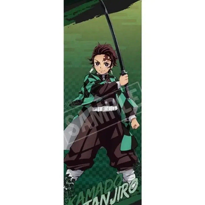 [BUNJANG] Demon Slayer: Kimetsu no Yaiba Tanjiro Kamado A Prize Standing Tapestry / [무료배송] 귀멸의칼날 귀칼 피규어프레소 쿠지 A상 등신대 태피스트리 - 카마도 탄지로