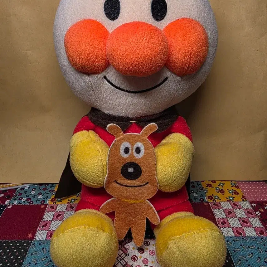 [BUNJANG] Anpanman Classic Doll Cheese Vintage Figure / 호빵맨 고전 인형 치즈 빈티지 앙팡맨 피규어 일본 소품