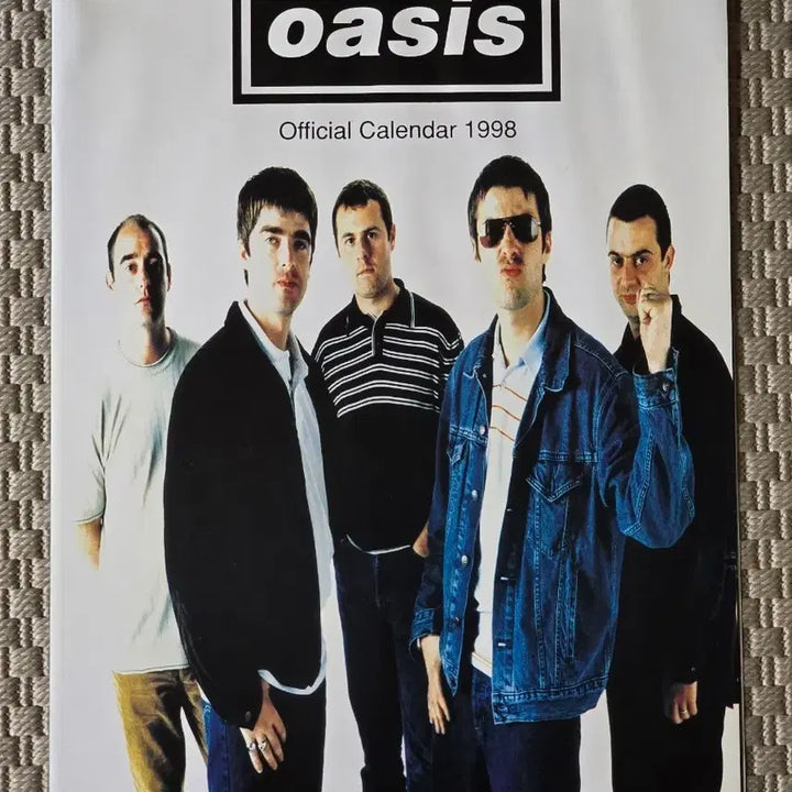 [BUNJANG] Oasis 1998 Calendar Poster / 포스터 oasis 오아시스 1998 캘린더