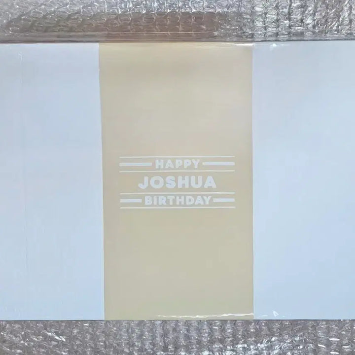 [BUNJANG] SEVENTEEN Joshua Birthday Box Version 2 / 세븐틴 조슈아 생일박스 생박 버전2 JOSHUA BIRTHDAY BOX