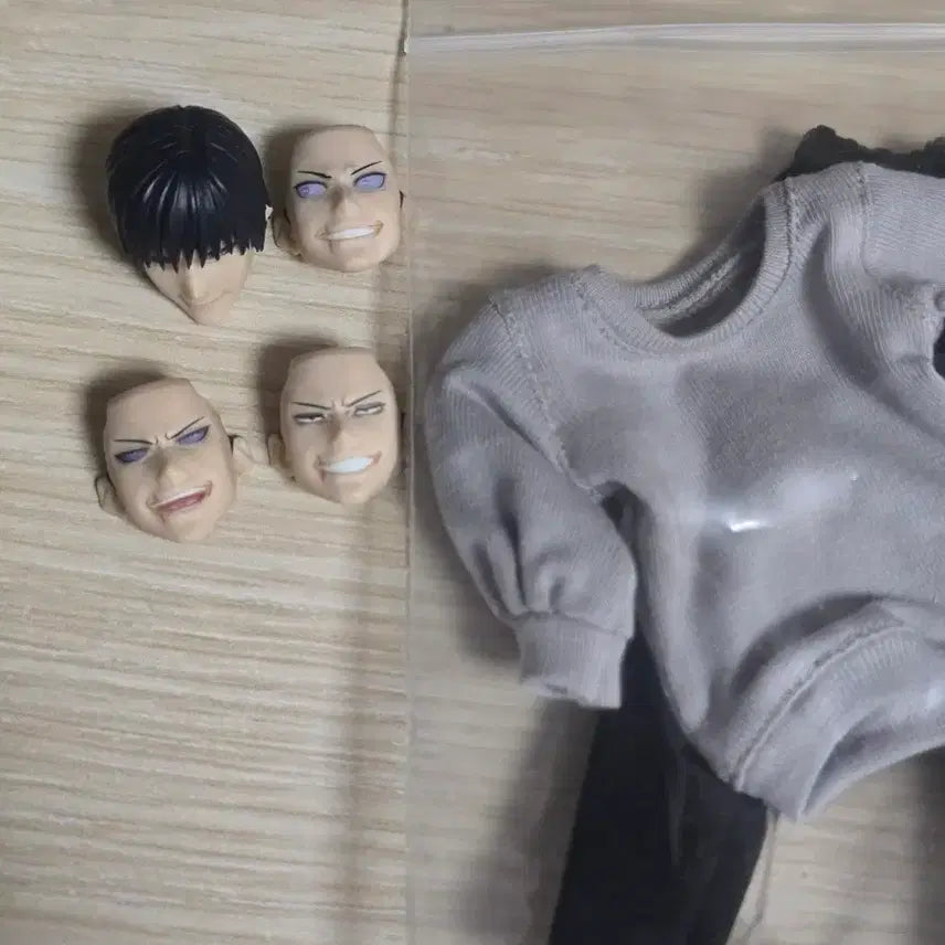[BUNJANG] Jujutsu Kaisen Toji Fushiguro Cursed Spirit Custom Face &amp; Outfit / 주술회전 shf 강령 토우지 역안 커스텀 페이스, 의상