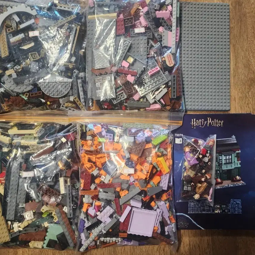 [BUNJANG] Compatible Lego Harry Potter Diagon Alley (75978) Building Set / 레고 해리포터 다이애건 앨리(75978) 호환 판매