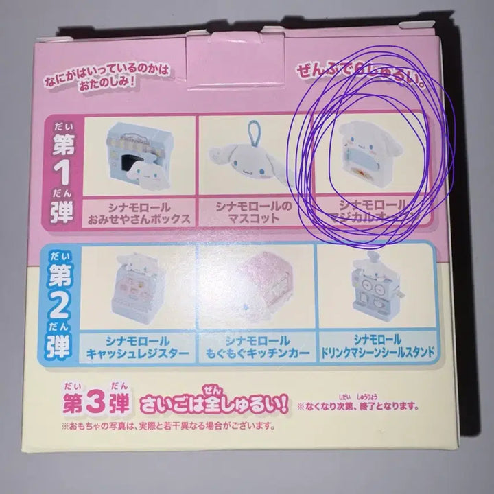 [BUNJANG] Cinnamoroll Happy Meal Oven Toy / 시나모롤 해피밀 오븐