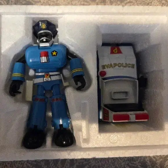 [BUNJANG] Pop-Up Memory Super Alloy GB-63 Evapolice Robot (Includes Police Car) / 포피 추억의 초합금 GB-63 에바폴리스 로봇 (경찰차 포함)