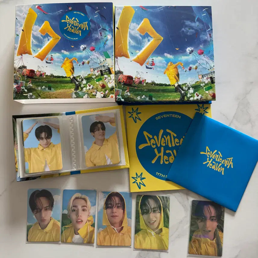 [BUNJANG] Seventeen Heaven Album (Mingyu) Bundle Set with POB Magnets and Photocards / [특전마그넷3종, 특전 포카, 포카2장 포함]세븐틴 seventeen heaven 앨범, 풀셋, 포카포함, 특전포함, 민규, 마그넷