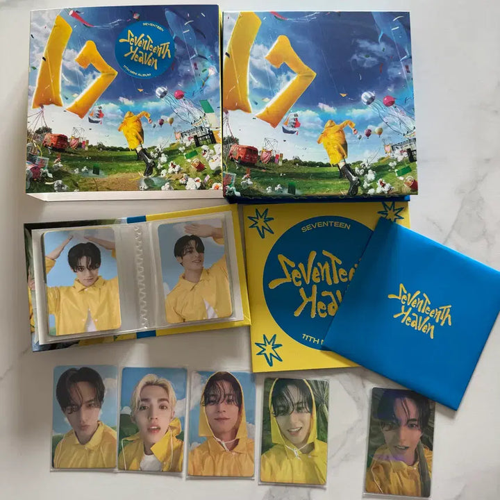 [BUNJANG] Seventeen Heaven Album (Mingyu) Bundle Set with POB Magnets and Photocards / [특전마그넷3종, 특전 포카, 포카2장 포함]세븐틴 seventeen heaven 앨범, 풀셋, 포카포함, 특전포함, 민규, 마그넷